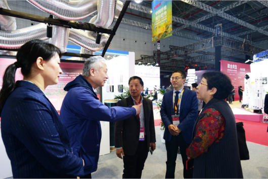 十九家石家莊市紡企亮相國家會展中心 共赴中紡聯(lián)2023春季聯(lián)展