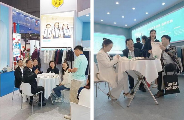 得力隆紡織盛裝參加2023ISUE，再獲殊榮