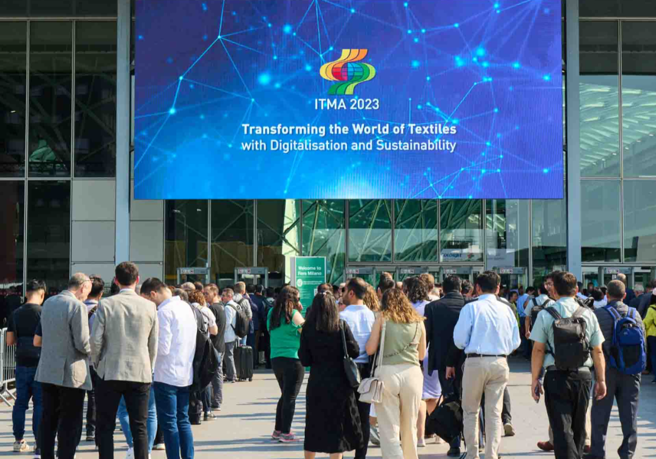 &ldquo;變革紡織世界&rdquo;ITMA2023在意大利米蘭隆重開幕，國際紡織機(jī)械聯(lián)合展舉行觀眾推介活動。