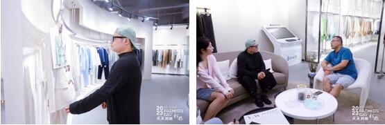 精準對接，暢談合作！經(jīng)緯大師梁宇走進柯橋面料企業(yè)