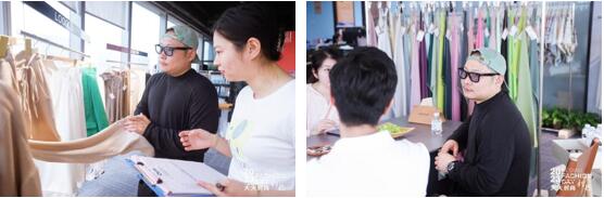 精準對接，暢談合作！經(jīng)緯大師梁宇走進柯橋面料企業(yè)
