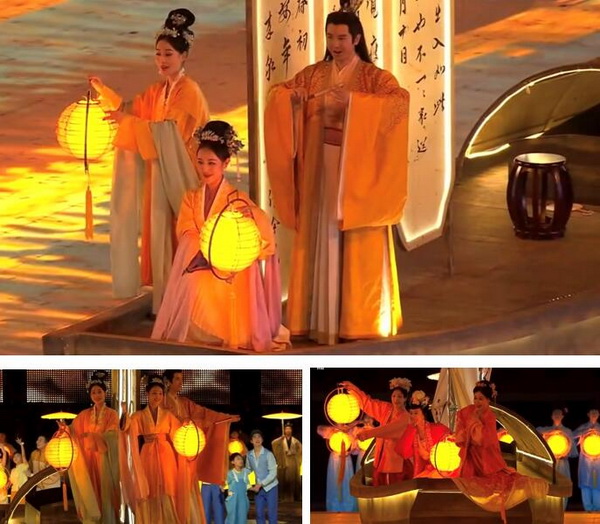 揭秘，亞運(yùn)會開幕式服裝出處在這，楚艷水墨入詩畫