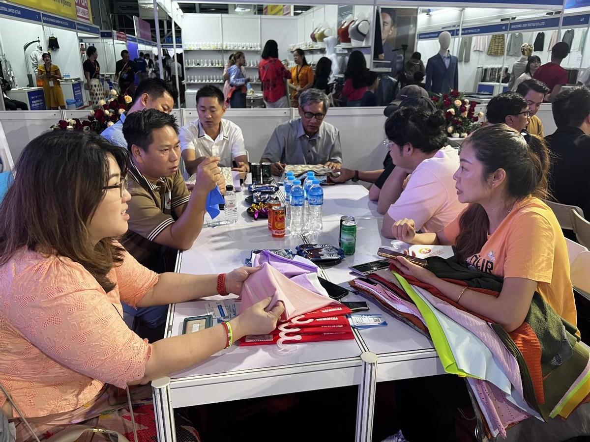 共創(chuàng)中緬紡織新時代，2023年浙江國際貿(mào)易（緬甸）展覽會圓滿收官