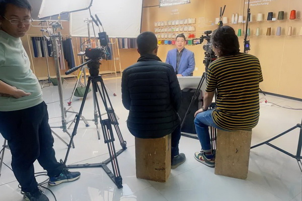 溯源優(yōu)質紗線，東方甄選與德州華源雙向甄選