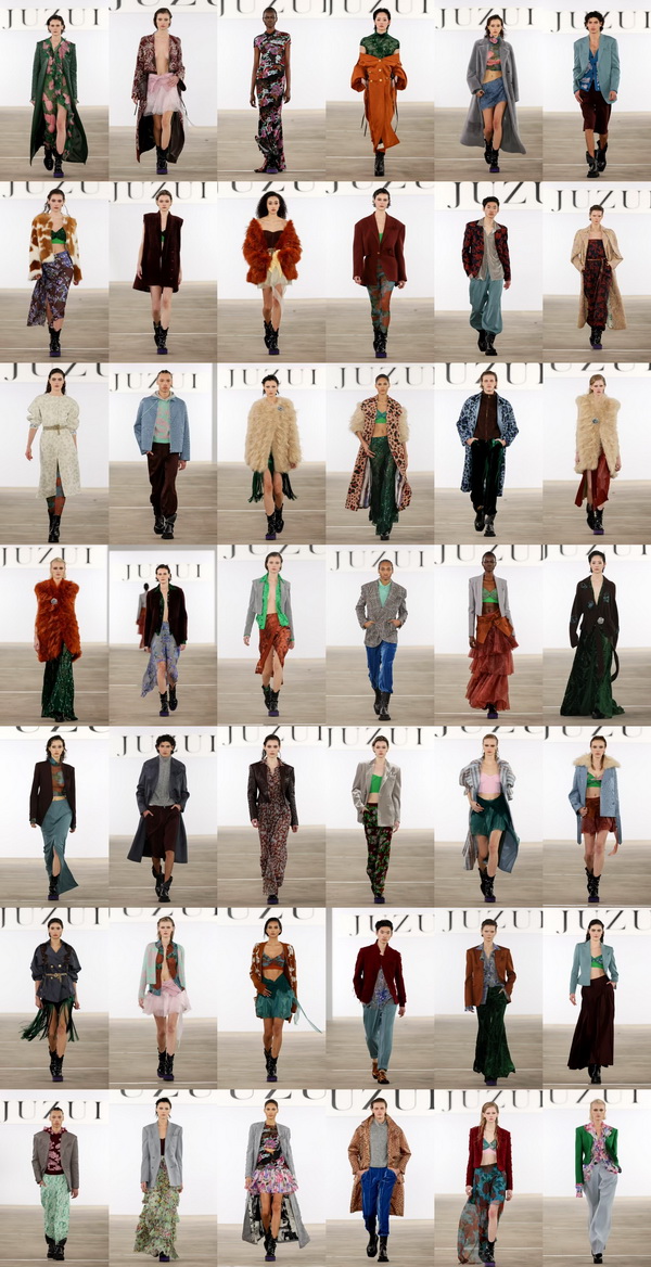 中國芍藥綻放2024秋冬紐約時(shí)裝周 王陶攜手梅耶·馬斯克奉上玖姿JUZUI“繁花”大秀