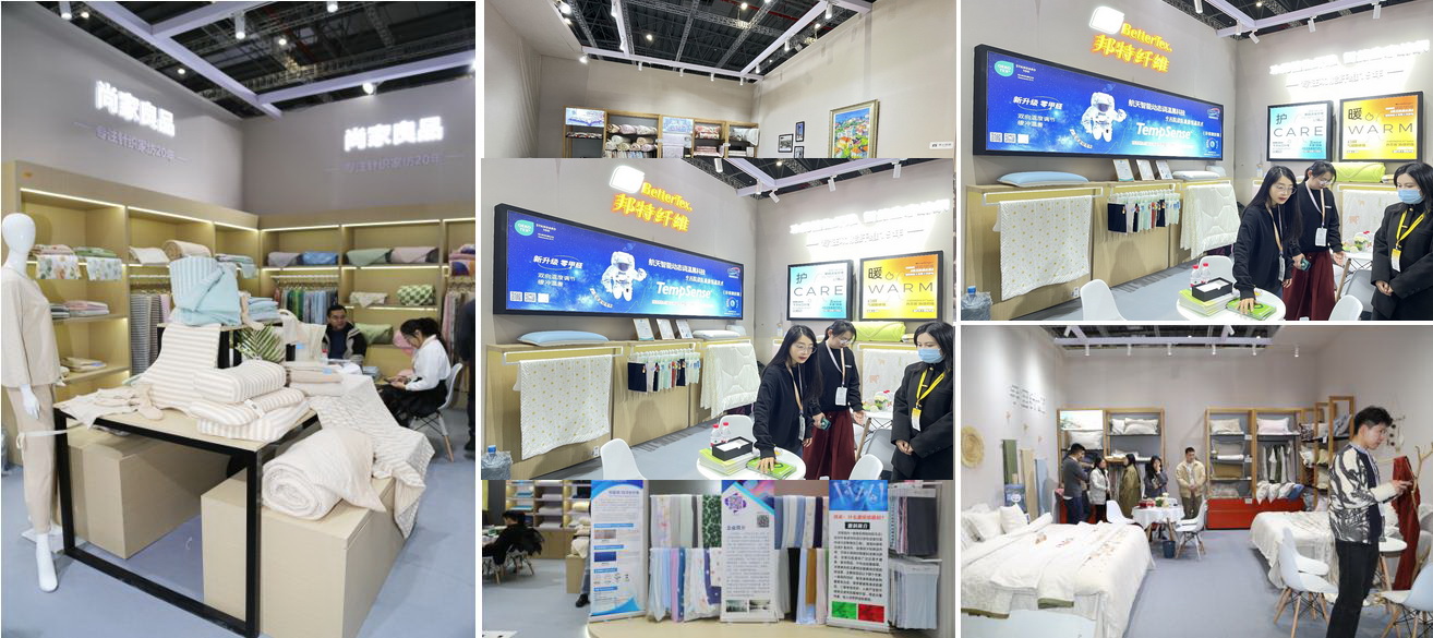 青島組團參加intertextile家紡展，副市長趙燕一行蒞臨考察