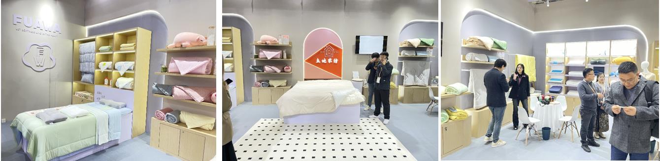 青島組團參加intertextile家紡展，副市長趙燕一行蒞臨考察