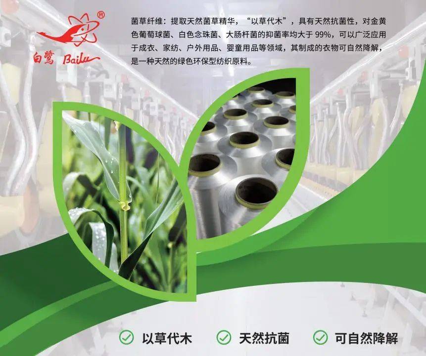以草代木、天然抗菌、可自然降解，新鄉(xiāng)化纖開創(chuàng)新的&ldquo;傳奇&rdquo;&mdash;&mdash;菌草纖維 