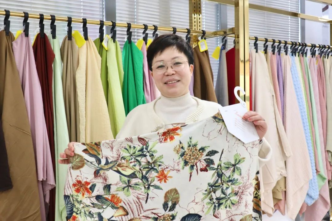 越努力，越幸運&mdash;&mdash;訪紹興市易燦紡織品有限公司董事長羅麗琴