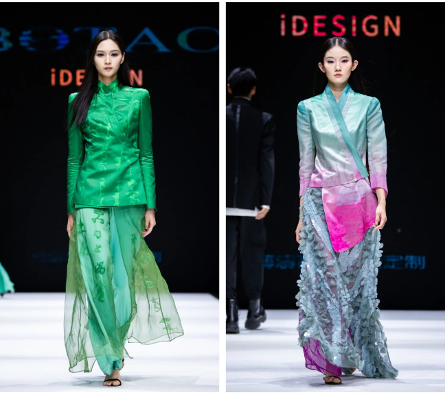 胡兵領(lǐng)銜，BOTAO國風&middot;星漢時裝秀在天津時裝周上演