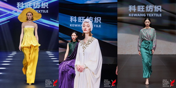 柯橋時尚綻放高光！20場品牌發(fā)布會傳遞原創(chuàng)設(shè)計之美