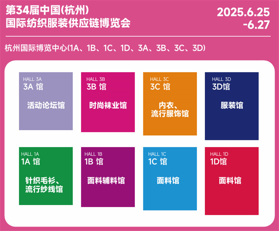 第34屆中國(杭州)國際紡織服裝供應(yīng)鏈博覽會