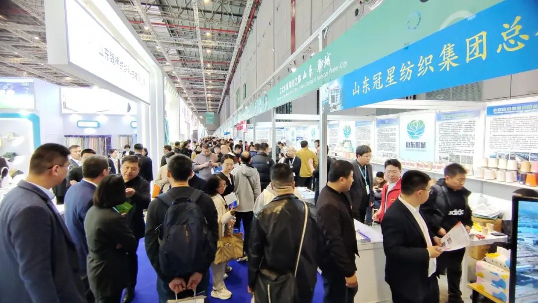 實力&ldquo;圈粉&rdquo;，盡展產(chǎn)業(yè)新風(fēng)貌！山東聊城展團(tuán)首次亮相2025yarnexpo春夏紗線展