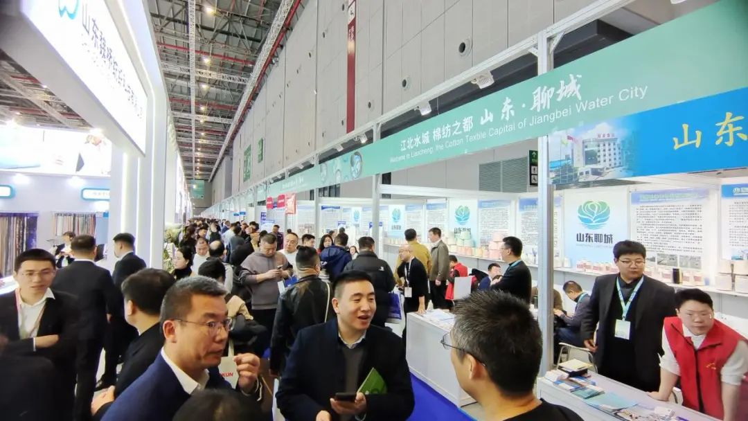 實力&ldquo;圈粉&rdquo;，盡展產(chǎn)業(yè)新風(fēng)貌！山東聊城展團(tuán)首次亮相2025yarnexpo春夏紗線展