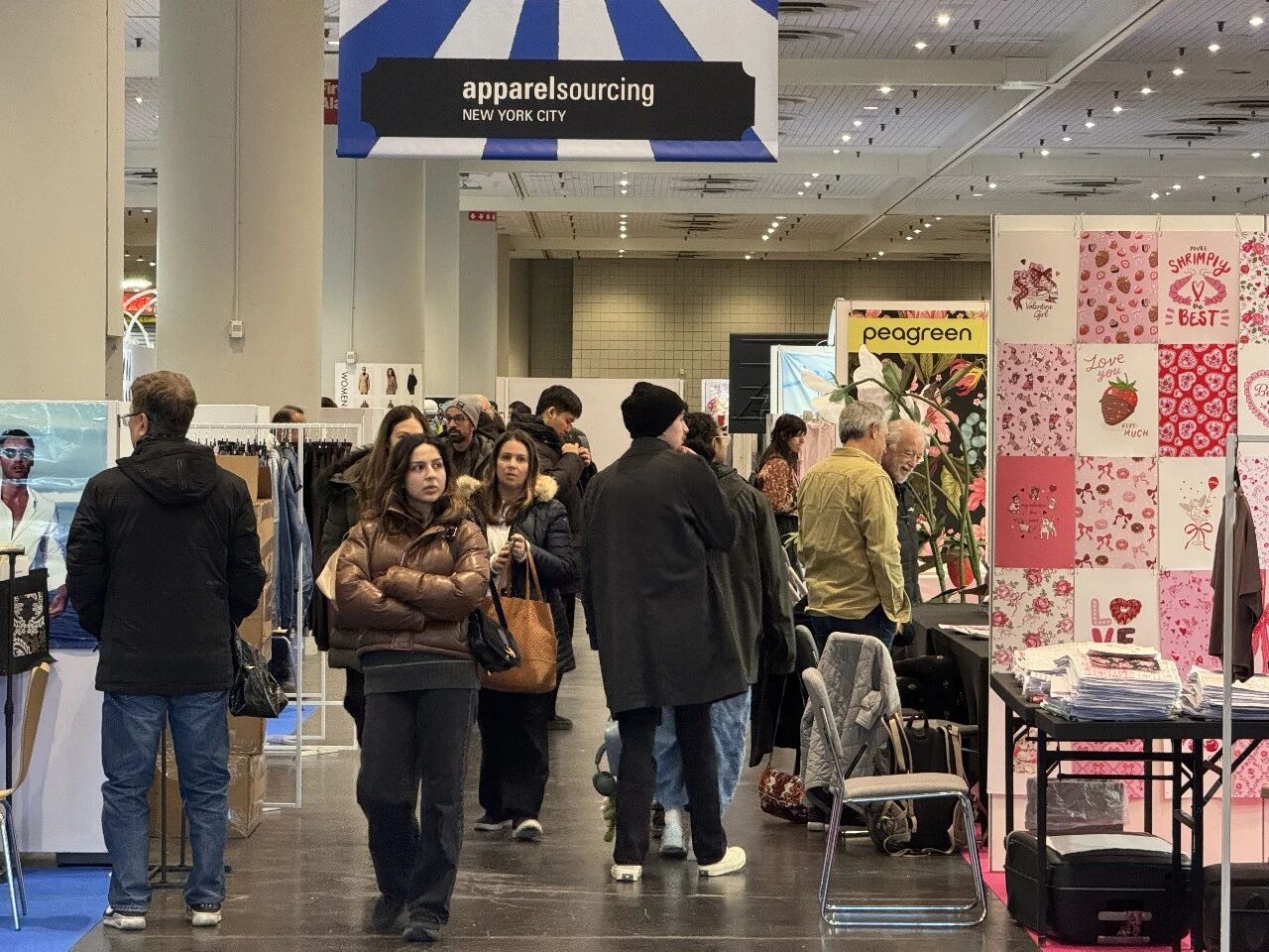 美國TEXWORLD服裝面料展紐約國際服裝采購展APP啟幕